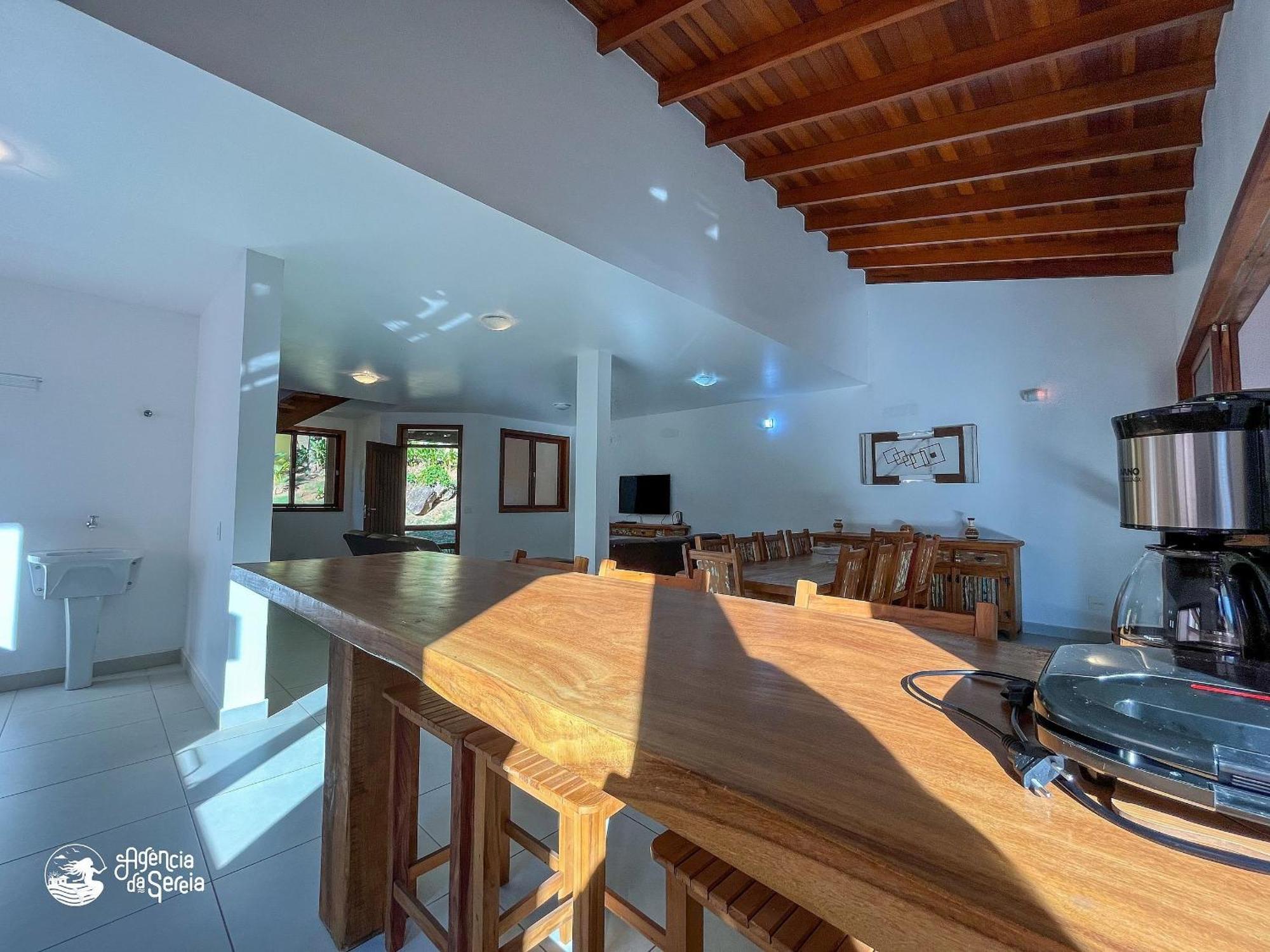 Linda Casa Com Varanda Gourmet Em Condominio Ilhabela Exterior foto